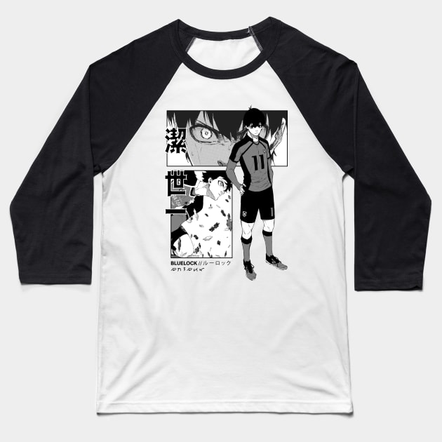 Egoist Isagi Baseball T-Shirt by seanartzy